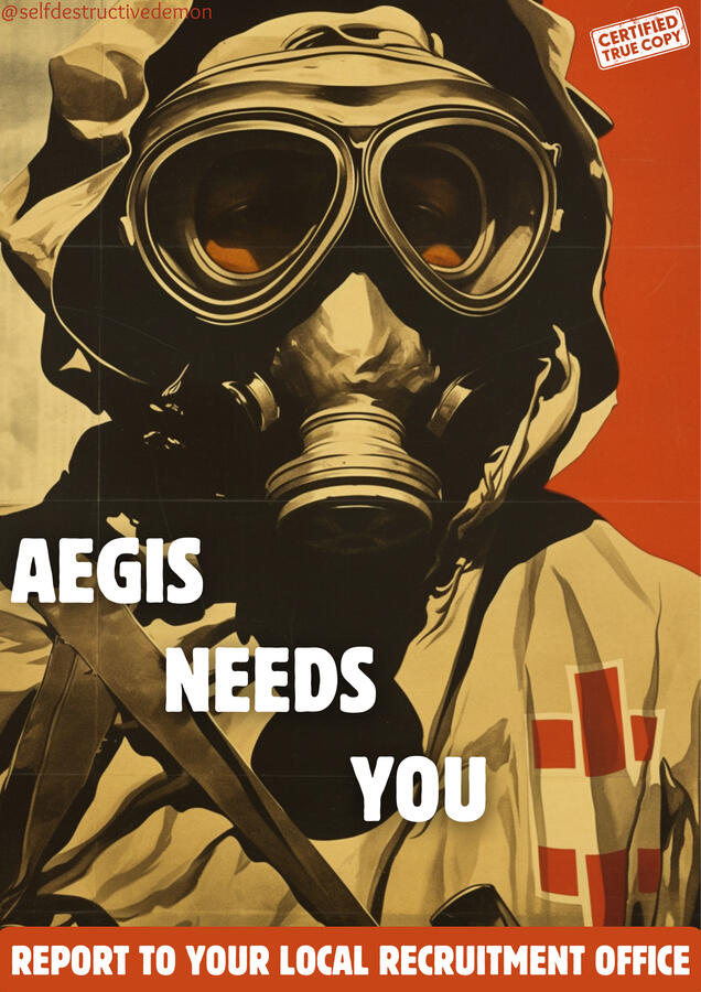 Aegis recruitment poster